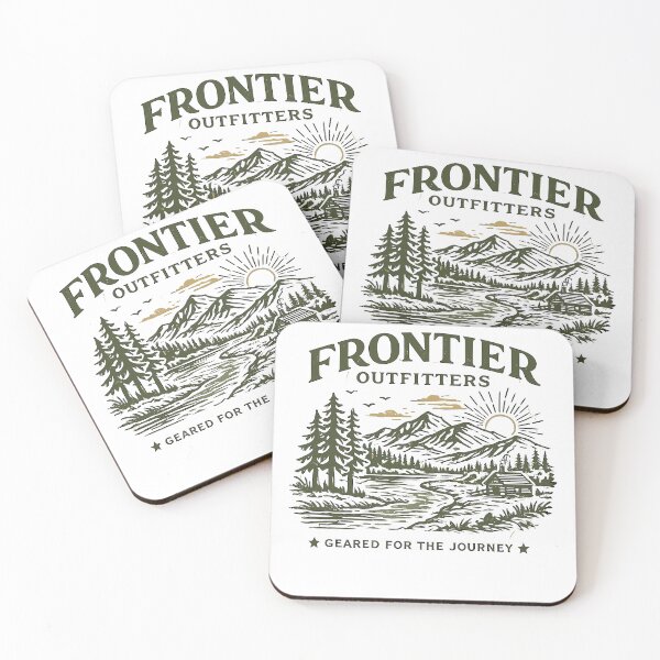 Item preview, Frontier Outfitters Adventure T-Shirt designed and sold by Matinez Pink.