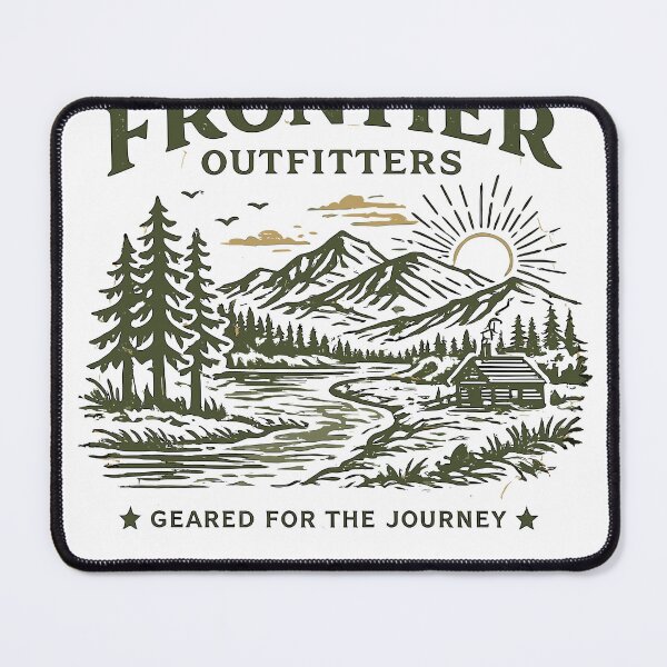Item preview, Frontier Outfitters Adventure T-Shirt designed and sold by Matinez Pink.