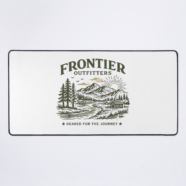 Item preview, Frontier Outfitters Adventure T-Shirt designed and sold by Matinez Pink.