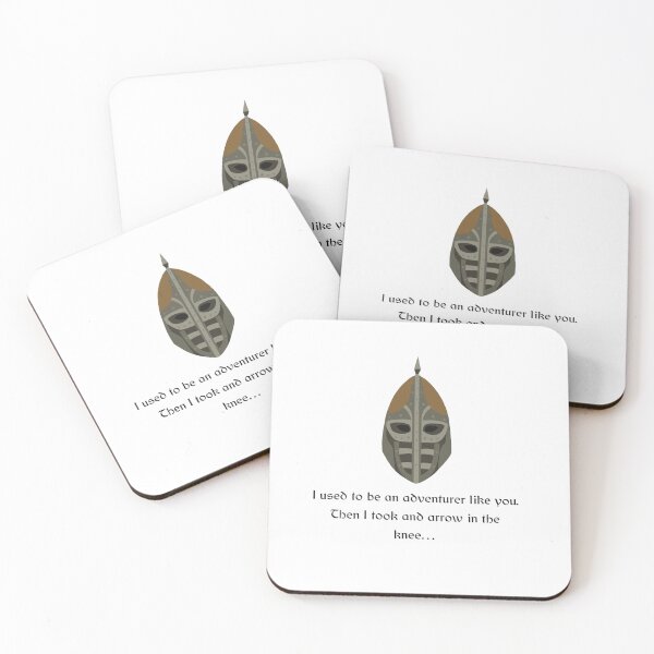 Item preview, “I used to be an adventurer like you.” Skyrim guard quote  designed and sold by Sage’s Studio.