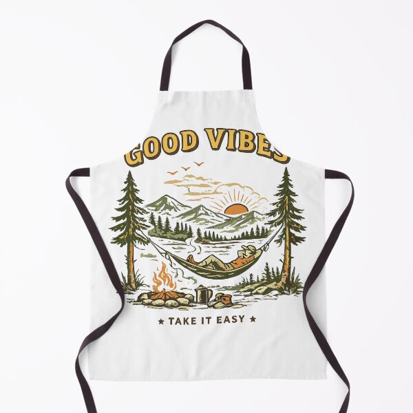 Item preview, Good Vibes Camping T-Shirt designed and sold by Matinez Pink.