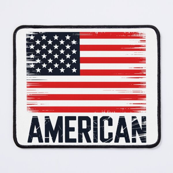 Item preview, American Text USA Flag designed and sold by SteezeeStore.
