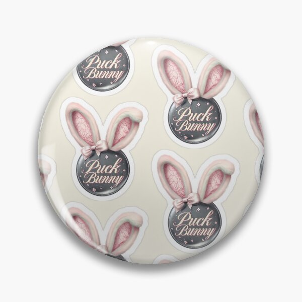 Item preview, Croquette Cute Puck Bunny Aesthetic Off Campus Hockey Fans Merch designed and sold by tracynguyen23.