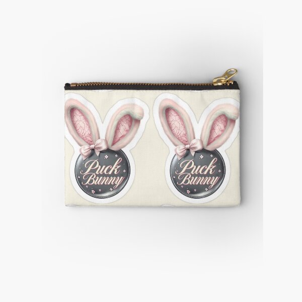 Item preview, Croquette Cute Puck Bunny Aesthetic Off Campus Hockey Fans Merch designed and sold by tracynguyen23.