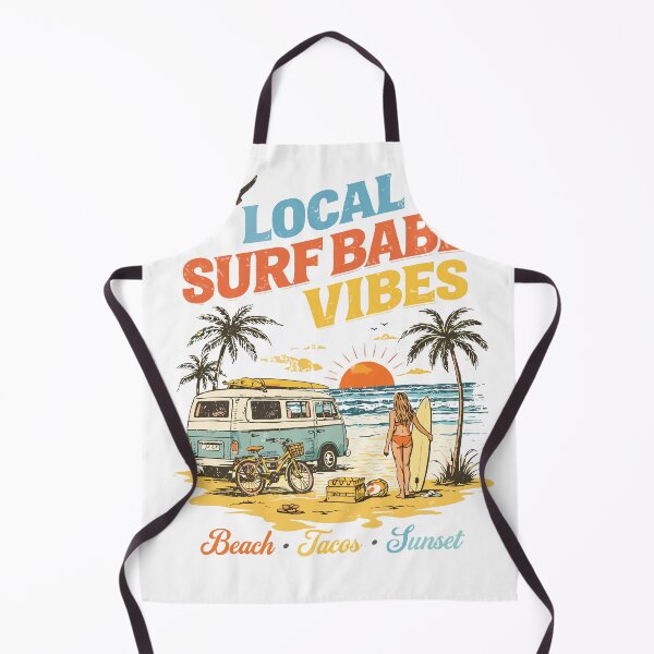 Item preview, Local Surf Babe Vibes T-Shirt designed and sold by Matinez Pink.