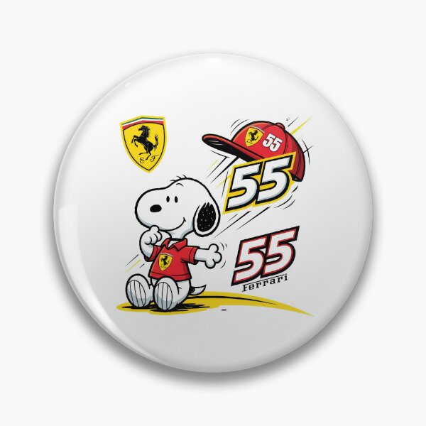 Item preview, Snoopy Wearing Ferrari 55 Racin Geart designed and sold by chobacobra.