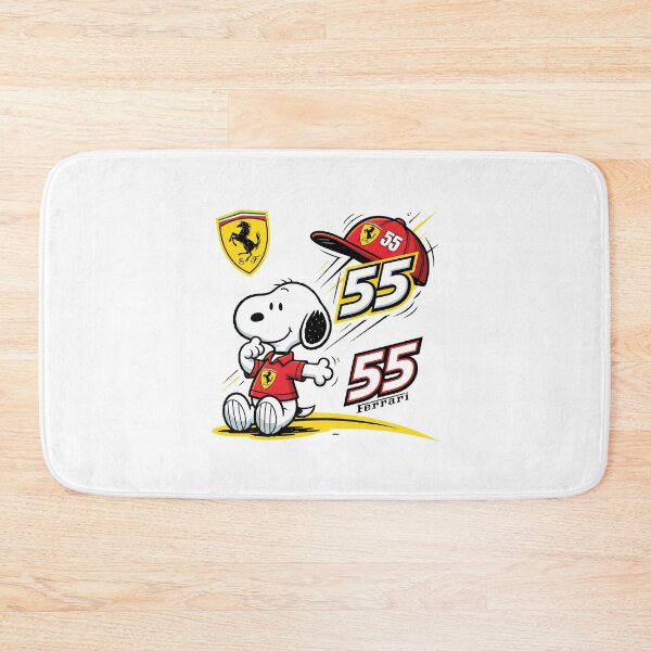 Item preview, Snoopy Wearing Ferrari 55 Racin Geart designed and sold by chobacobra.