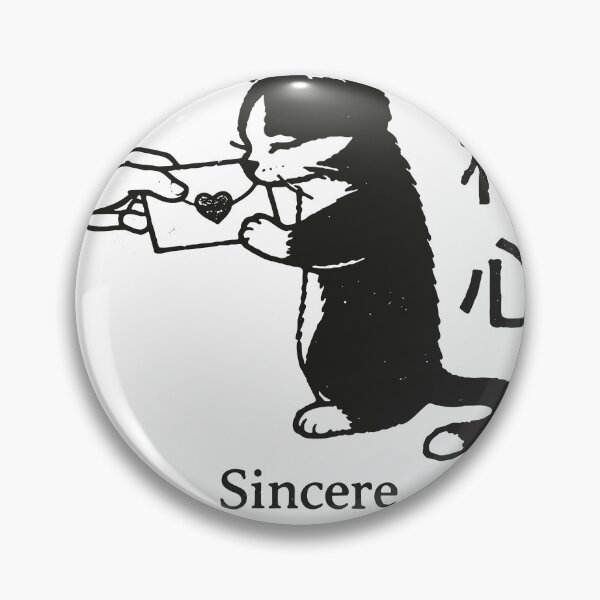 Aperçu de l'œuvre T-shirt « Communication sincère avec un cœur de chat » créée et vendue par Matinez Pink.