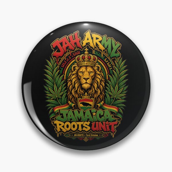 Item preview, JAH ARMY: JAMAICA ROOTS UNIT designed and sold by SavvyEarth.
