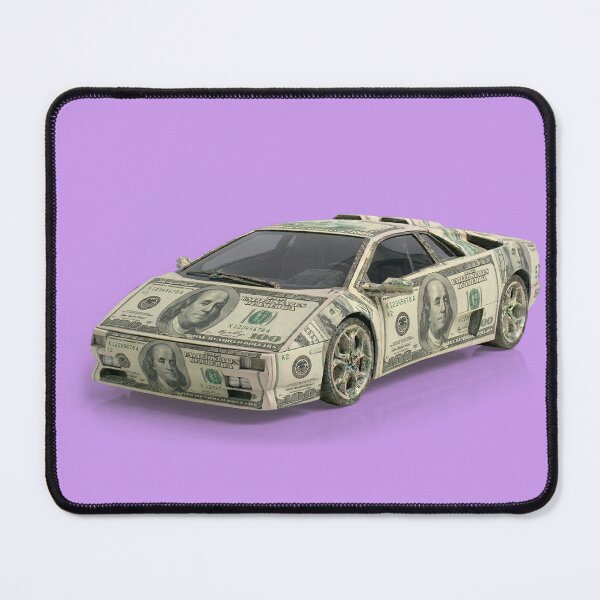 Aperçu de l'œuvre Voiture de sport en origami de dollars créée et vendue par Vincent_Artist.