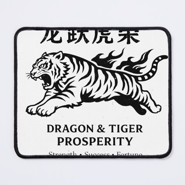Item preview, Dragon Tiger Prosperity T-Shirt designed and sold by Matinez Pink.