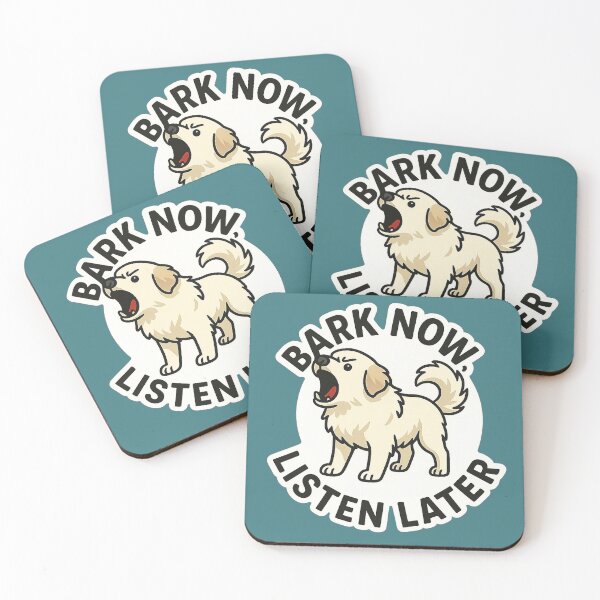 Item preview, Bark Now, Listen Later designed and sold by Endless Well Creations.