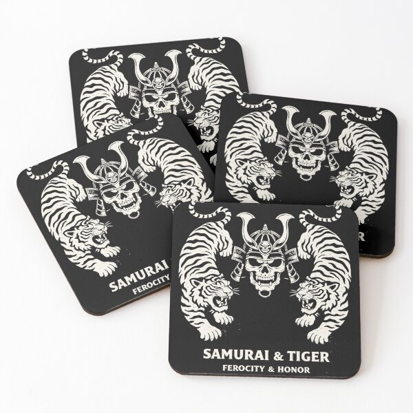 Item preview, Samurai Tiger Honor Fierce designed and sold by Matinez Pink.