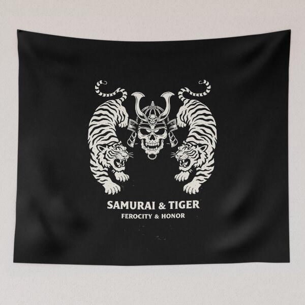 Artikelvorschau, Samurai Tiger Honor Fierce entworfen und verkauft von Matinez Pink.