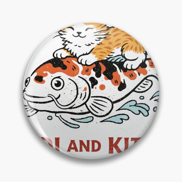 Item preview, Koi Fish and Kitty Fortune Harmony designed and sold by Matinez Pink.