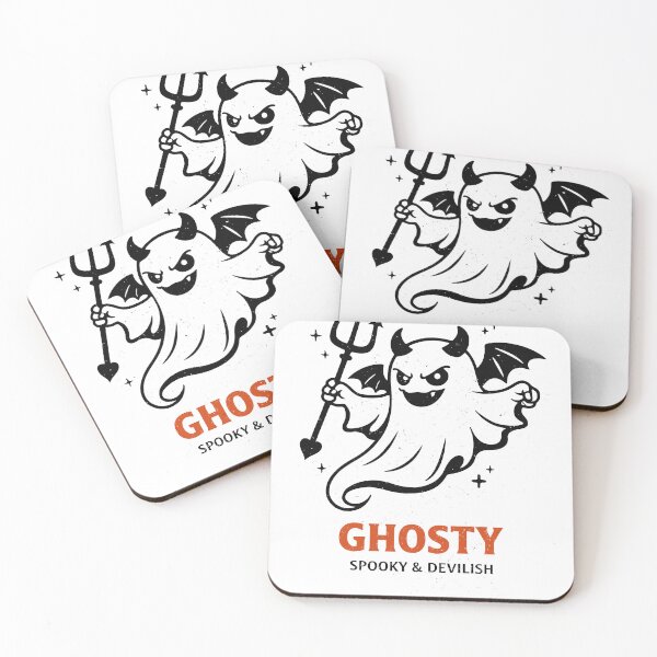 Item preview, Ghosty Spooky Devilish T-Shirt designed and sold by Matinez Pink.