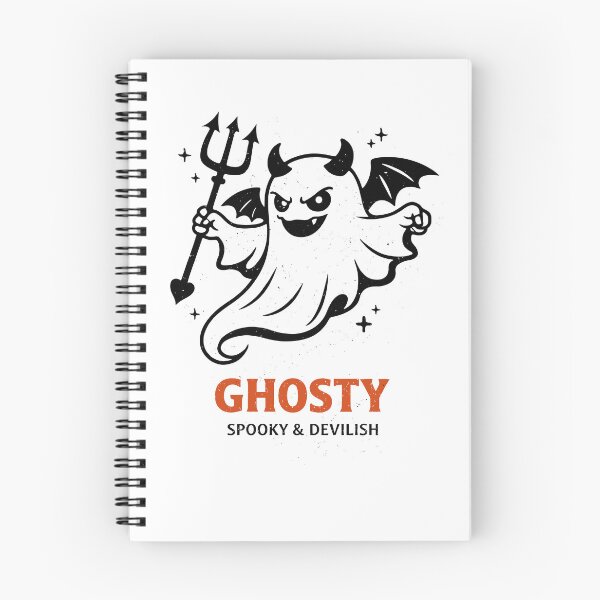 Item preview, Ghosty Spooky Devilish T-Shirt designed and sold by Matinez Pink.