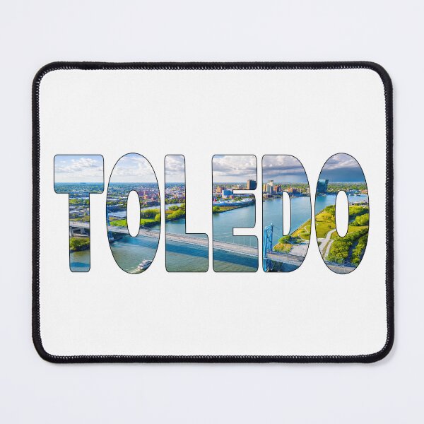 Item preview, TOLEDO - Ohio Over Maumee River Anthony Wayne Bridge to Downtown designed and sold by Adam Gormley.