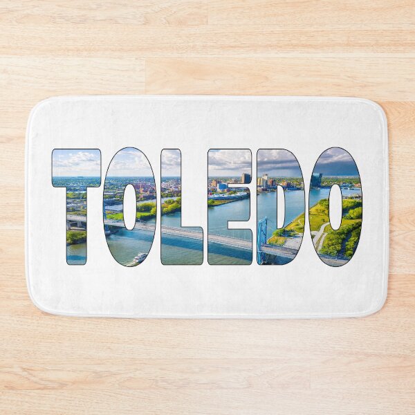 Item preview, TOLEDO - Ohio Over Maumee River Anthony Wayne Bridge to Downtown designed and sold by Adam Gormley.