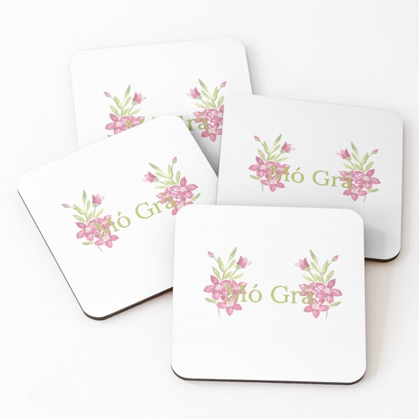 Item preview, Mó Grá - Irish Word for My Love | Floral Irish Language Gift designed and sold by heartofireland.