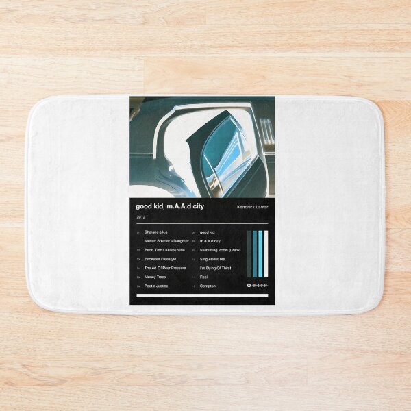 Item preview, Good Kid M.A.A.D City Tracklist designed and sold by mohammadalhaj.