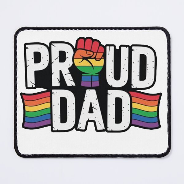 Item preview, Proud Dad Pride Shirt, LGBTQ Supportive Father designed and sold by kennedy-brook.