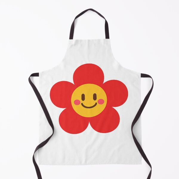 Item preview, Happy Flower Smiley Face Red Daisy Cute Cartoon Floral designed and sold by Owcomm.