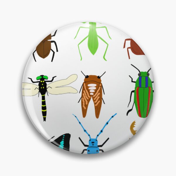Item preview, Insect T-Shirt | Stag Beetle, Praying Mantis, Rhinoceros Beetle & Butterfly Art designed and sold by Japanese Bug Hunter.