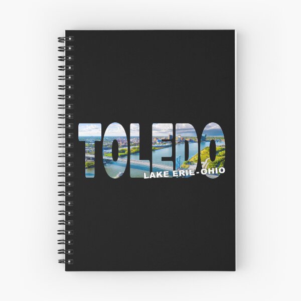 Item preview, TOLEDO Lake Erie Ohio - Over Maumee River Bridge to Downtown Storm designed and sold by Adam Gormley.
