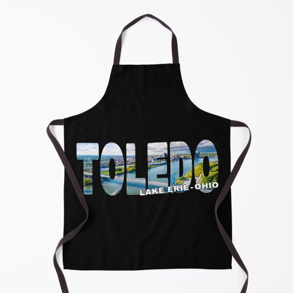 Item preview, TOLEDO Lake Erie Ohio - Over Maumee River Bridge to Downtown Storm designed and sold by Adam Gormley.