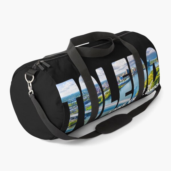 Item preview, TOLEDO Lake Erie Ohio - Over Maumee River Bridge to Downtown Storm designed and sold by Adam Gormley.