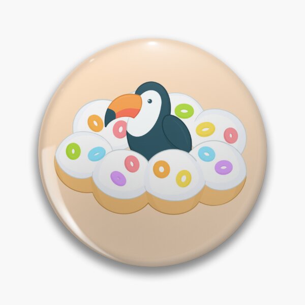 Item preview, Toucan Mochi Donut designed and sold by Meg's Sketchbook.