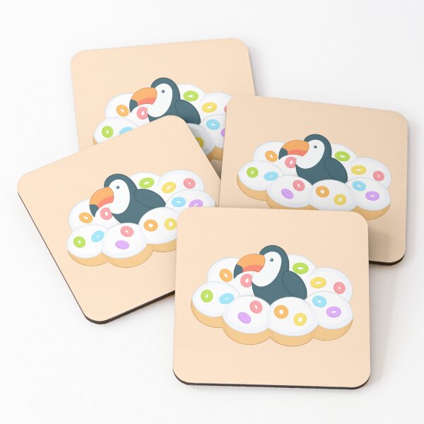 Item preview, Toucan Mochi Donut designed and sold by Meg's Sketchbook.