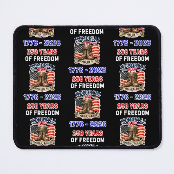 Item preview, Memorial Day America 250 Years Of Freedom designed and sold by WoodburyLake.