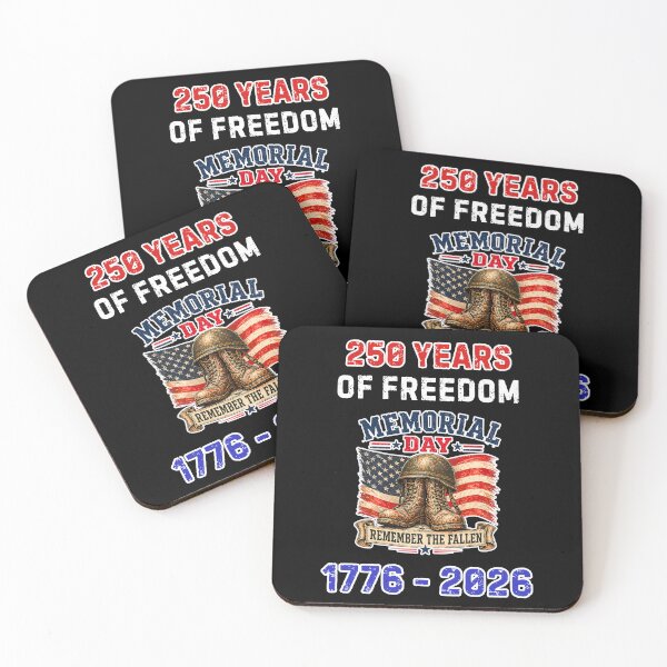Item preview, Memorial Day America 250 Years Of Freedom  designed and sold by WoodburyLake.
