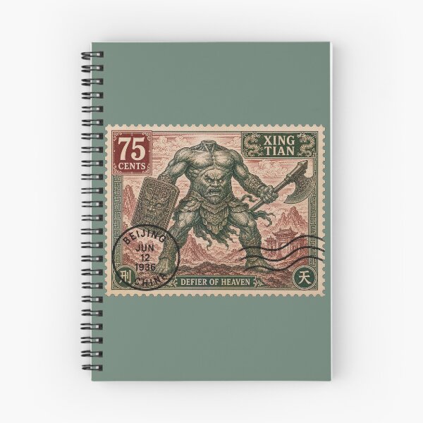 Item preview, Xing Tian Postage Stamp - Headless Giant designed and sold by JJSizzleheimer.