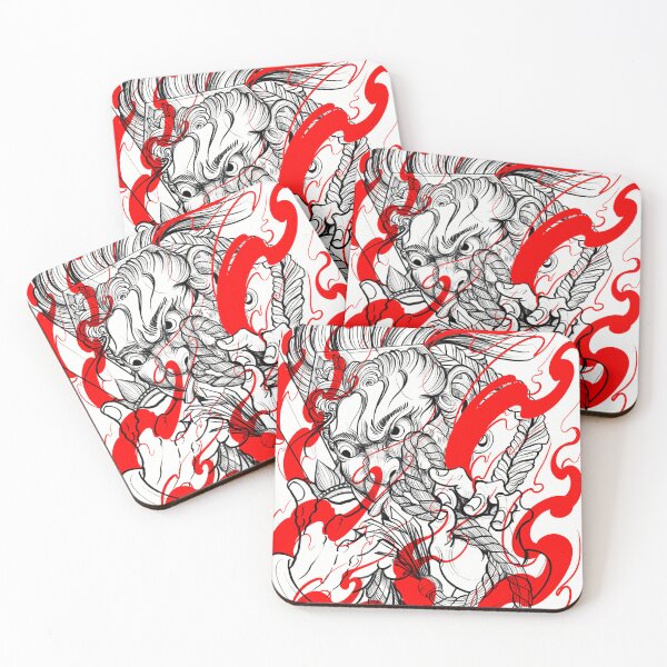 Item preview, Fudo Myoo - Japanese Buddhist Fire God Tattoo designed and sold by Ticlzxii.