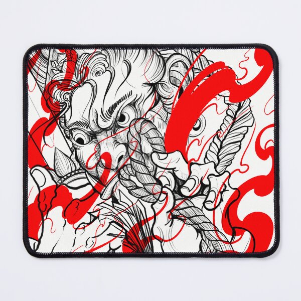 Item preview, Fudo Myoo - Japanese Buddhist Fire God Tattoo designed and sold by Ticlzxii.