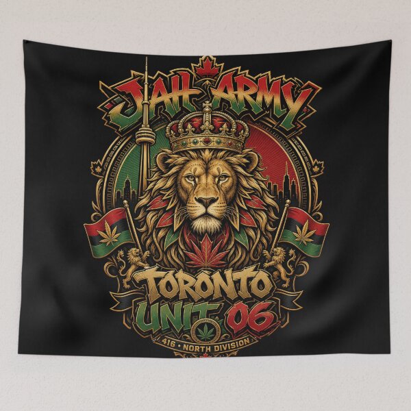 Item preview, JAH ARMY TORONTO Unit 06 designed and sold by SavvyEarth.