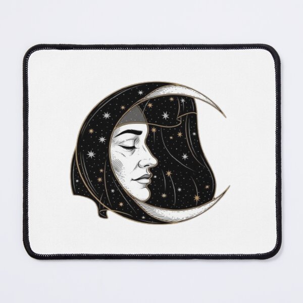Item preview, Moon Face – Celestial Harmony Design designed and sold by Cristhian Almanza.
