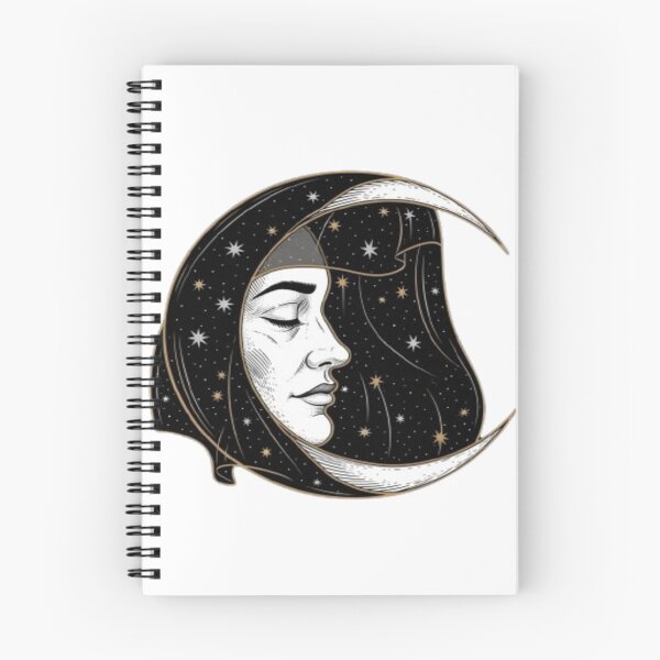 Item preview, Moon Face – Celestial Harmony Design designed and sold by Cristhian Almanza.