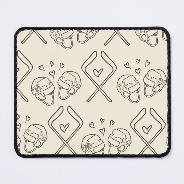 Item preview, Hockey Player Pattern Romance Era Booktok Girl Minimalist Wallpaper designed and sold by tracynguyen23.
