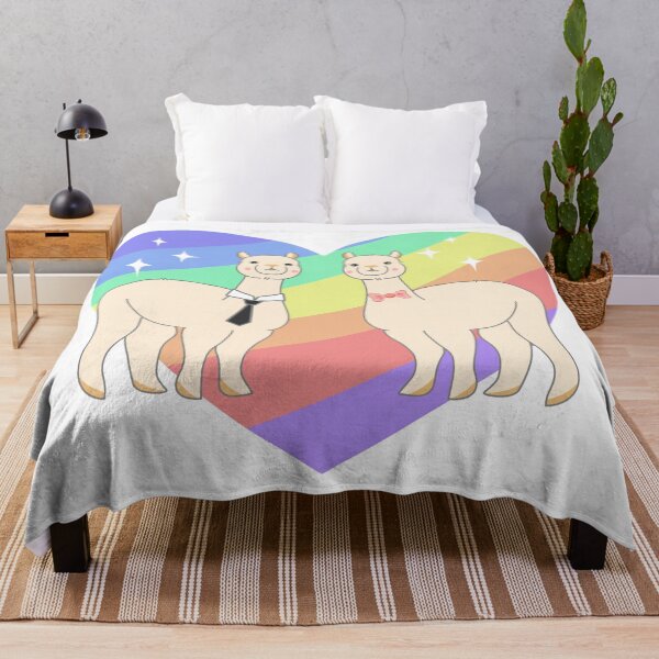 Item preview, Cute Pride Alpacas in Love Pastel Rainbow Heart designed and sold by SulariTDsign.