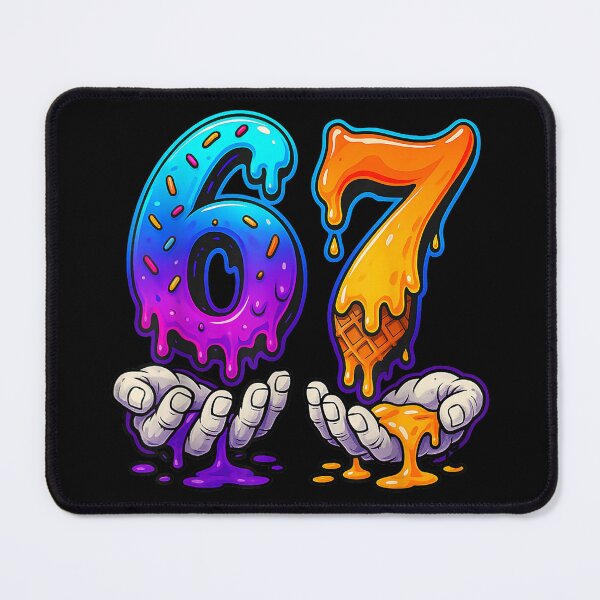 Item preview, 67 baseball ice cream drip number 6 7 youth drip designed and sold by mariazin.