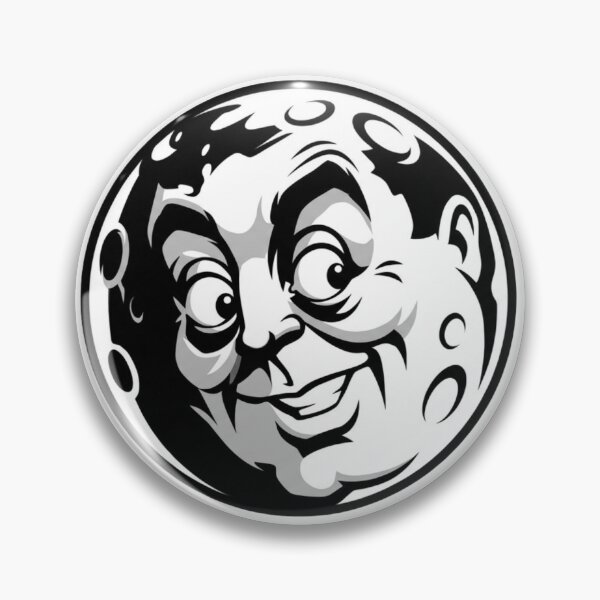 Item preview, Vintage Man In The Moon Retro 1950s TV designed and sold by Deviant Logic Design.