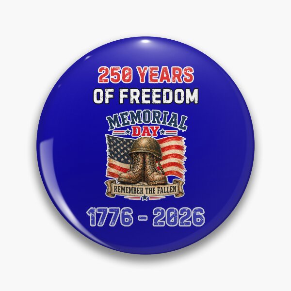 Item preview, Memorial Day America 250 Years Of Freedom  designed and sold by WoodburyLake.