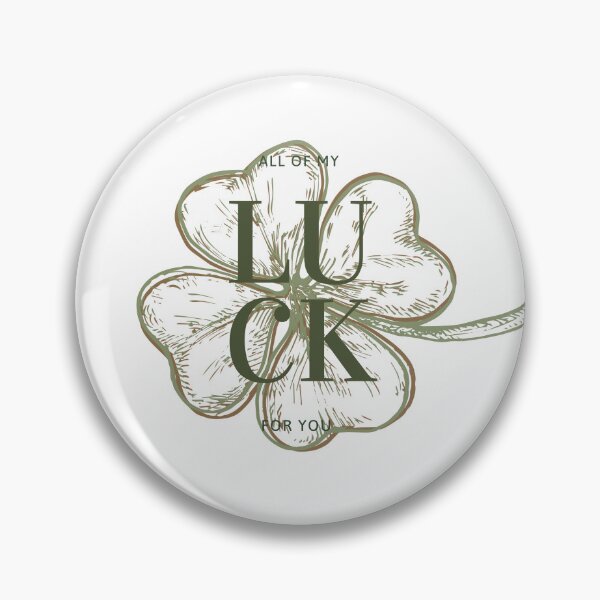Item preview, All My Luck For You Clover  designed and sold by Thiccassso.
