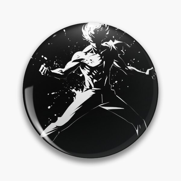 Item preview, Unleashed Power: High Contrast Anime Silhouette designed and sold by Z-RankCUSTOMS.