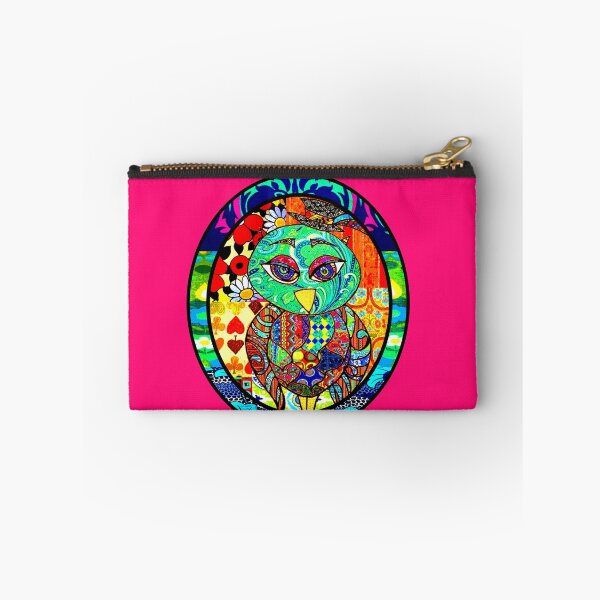 Item preview, Cute Patchwork Colorful Owl designed and sold by artbyomega.