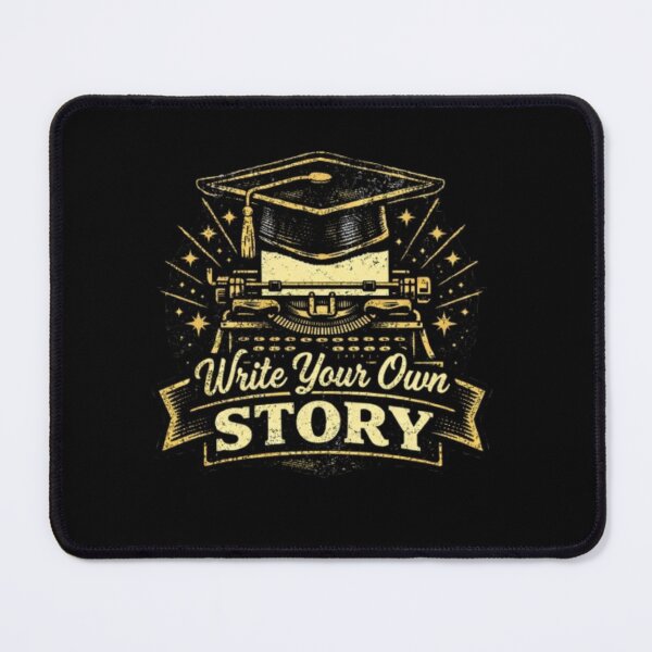 Item preview, Write Your Own Story Graduation Vintage Gold designed and sold by Tama-sirth.